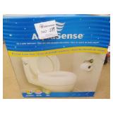 AquaSense Portable 4" Raised Toilet Seat ~ White
