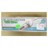 BLACK + DECKER Compact 7.2V Lithium Hand Vacuum
