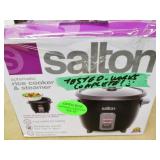 Salton Automatic Rice Cooker ~ Stainless Steel