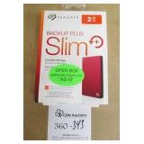 Seagate Backup Plus Slim 2TB Portable External