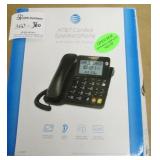 AT&T Corded Speakerphone w/Large Display ~ Black