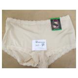 Maidenform Microfiber w/Lace Boyshort Panty Size 7