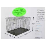 XL MidWest Double Door Folding Metal Dog Crate