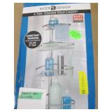 InterDesign Tension Corner Shower Caddy -  Satin