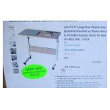 Dland 31" Adjustable & Movable Laptop Table