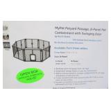 MyPet Petyard Passage 8 Panel with Swinging Door