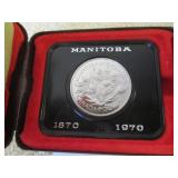 1870 - 1970 Manitoba Silver Dollar