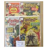 4 Fantastic Four 12¢ Comics