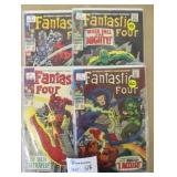 4 Fantastic Four 12¢ Comics