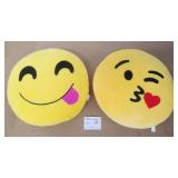 2 Emoji Pillows