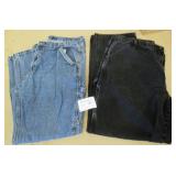 2 Pairs 38x32 Jeans
