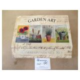Garden Art Stationary Set