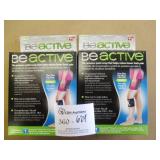 2 Beactive One Size Unisex Pressure Wraps