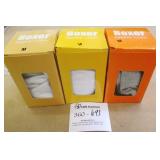 3 New Egyptian Cotton Size M Boxers