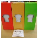 3 New Egyptian Cotton Size L T-Shirts