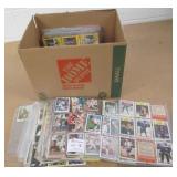 Box Lot of Assorted Sports Cards