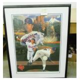 Autographed Nolan Ryan Lithograph