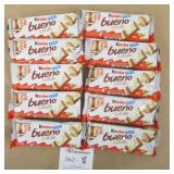 10 Kinder Bueno White Bars