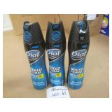 3 Dial Speed Foam Body Wash For Men 192g/ea