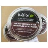 3 Twisted Pit Organic Seasonings Blend Rubs