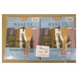 2 Sara Blakely Assets Size 4 Buff Pantyhose