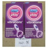 2 Durex Play Vibrations Connect