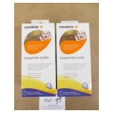 2 Medela Baby Bottles