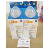 2 Muchkin Latch Anti-Colic Baby Bottles