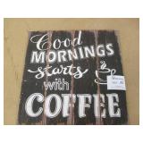 16" x 16" Wooden Sign