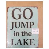 12" x 16" Metal Sign