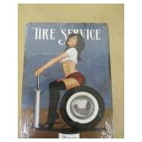 12" x 16" Metal Sign