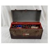 Craftsman Toolbox W/ Various Supplies & Tools