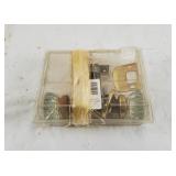 Brass & Glass Door Knob Passage Set Brass & Glass Door Knob Passage Set