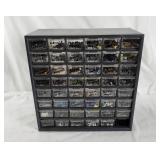 Metal Organizer Filled W/ Various Hardware Metal Organizer Filled W/ Various Hardware