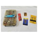 Drill Bits Lot, Maxtech Drill Accessory Set & More