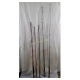 Lot Of Fishing Rods, Berkley Fenwick Cortland Etc.