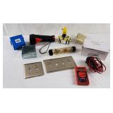 Household Lot, Switches Outlet Plates Flashlights Household Lot, Switches Outlet Plates Flashlights