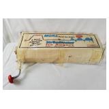 Hand Crank Ice Fishing Auger Mora Co. Sweden Hand Crank Ice Fishing Auger Mora Co. Sweden