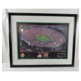 Framed 1997 Rose Bowl Photo Osu Vs. Asu