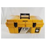 Stack-on Contractor Yellow 22" Tool Box W/ Tools