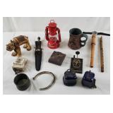 Vtg Items, Telegraph Key Mini Lantern Dagger &more