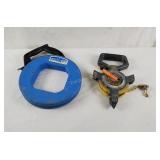 Tuff-grip Pro Fish Tape, Fastspeed Measuring Tape Tuff-grip Pro Fish Tape, Fastspeed Measuring Tape