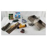 Tool Lot W/ Tray Flashlights Tape & More Tool Lot W/ Tray Flashlights Tape & More
