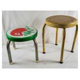 Pair Of Small Work Stools Pair Of Small Work Stools