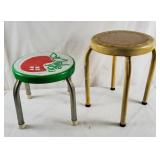 Pair Of Small Work Stools