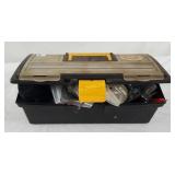 Tool Box Full Of Jewelry & Turquoise Stones Craft Tool Box Full Of Jewelry & Turquoise Stones Craft
