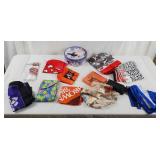Lot Of Bandanas & Handkerchiefs Browns & More Lot Of Bandanas & Handkerchiefs Browns & More