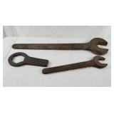 Lot Of Huge Large Wrenches 3.5" Drive