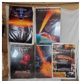 Lot Of 5 Vintage Star Trek Movie Posters Lot Of 5 Vintage Star Trek Movie Posters