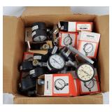 Box Full Of Ametek Pressure Gauges